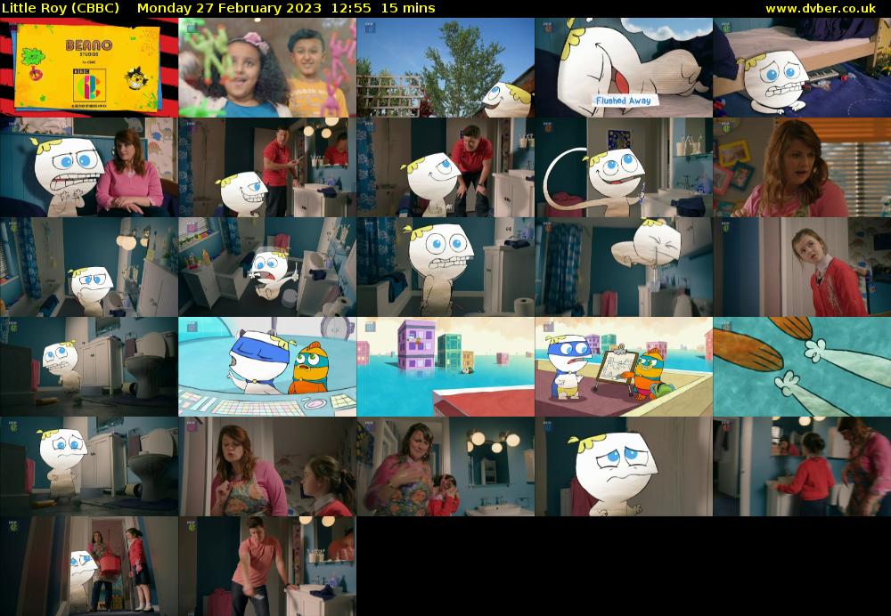 Little Roy (CBBC) Monday 27 February 2023 12:55 - 13:10