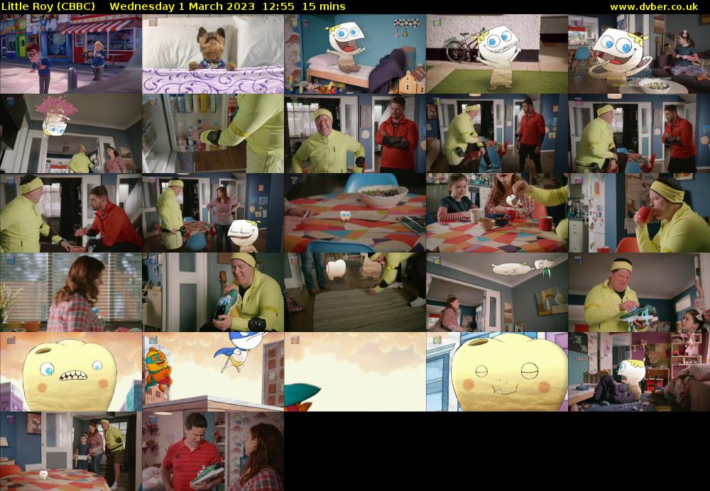 Little Roy (CBBC) Wednesday 1 March 2023 12:55 - 13:10