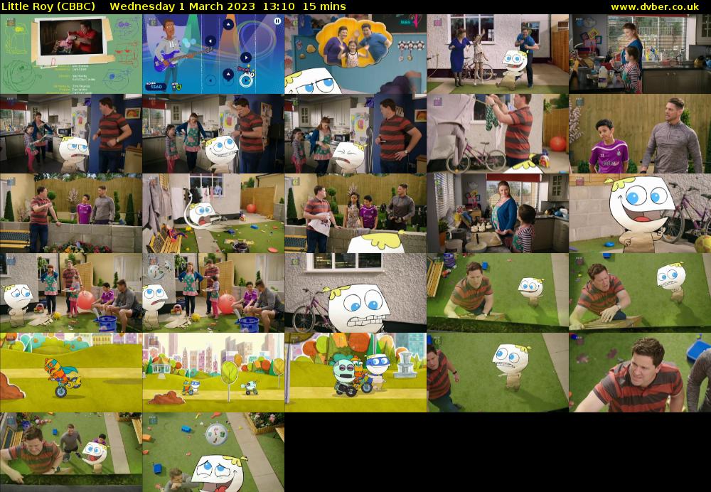 Little Roy (CBBC) Wednesday 1 March 2023 13:10 - 13:25