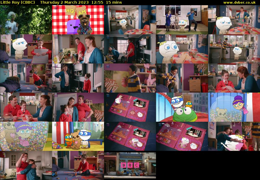 Little Roy (CBBC) Thursday 2 March 2023 12:55 - 13:10