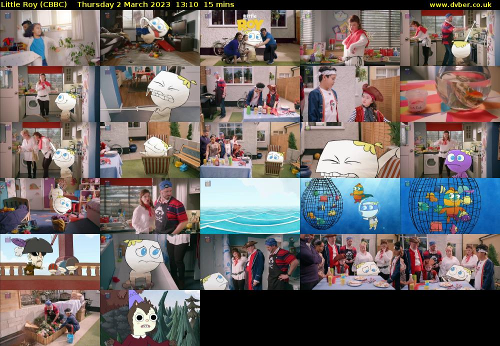 Little Roy (CBBC) Thursday 2 March 2023 13:10 - 13:25