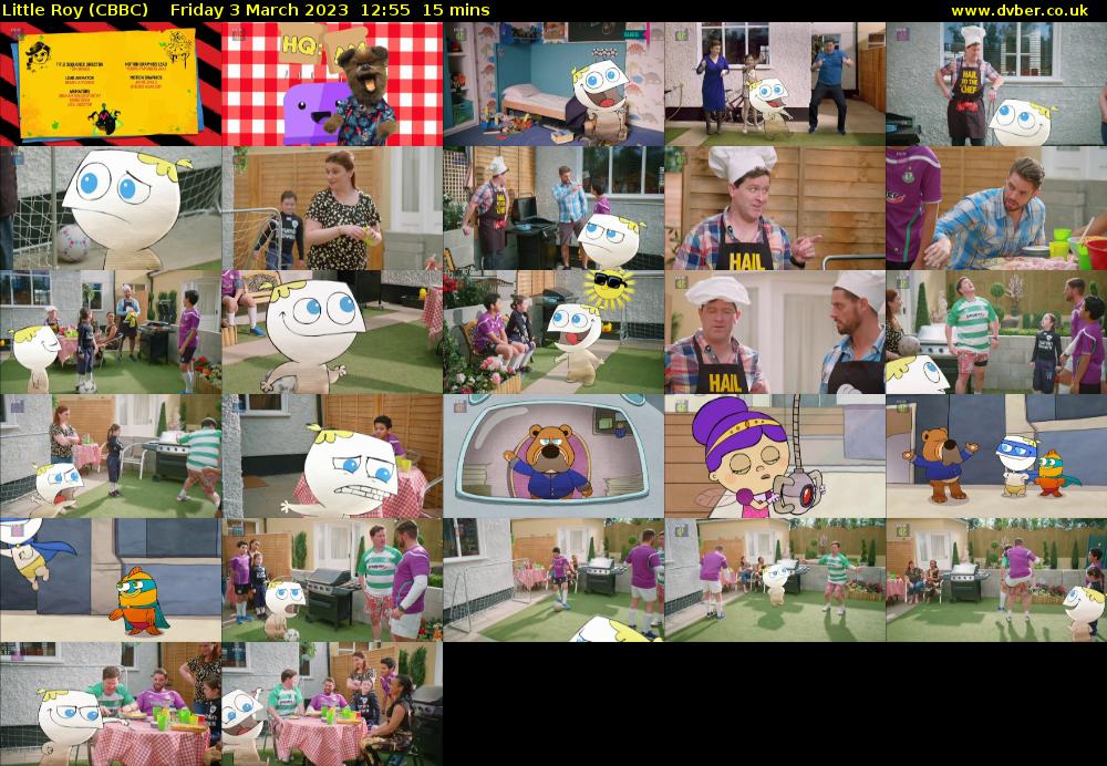 Little Roy (CBBC) Friday 3 March 2023 12:55 - 13:10