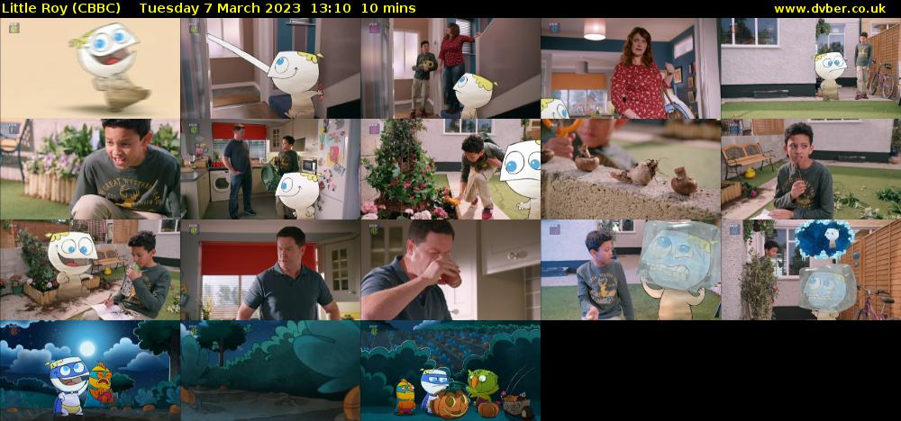 Little Roy (CBBC) Tuesday 7 March 2023 13:10 - 13:20