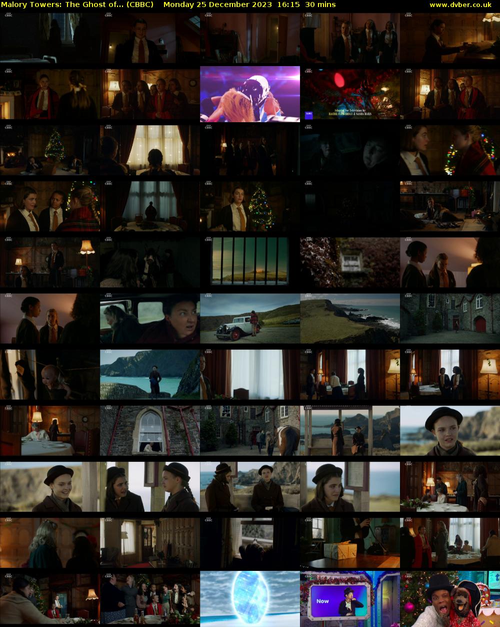 Malory Towers: The Ghost of... (CBBC) Monday 25 December 2023 16:15 - 16:45
