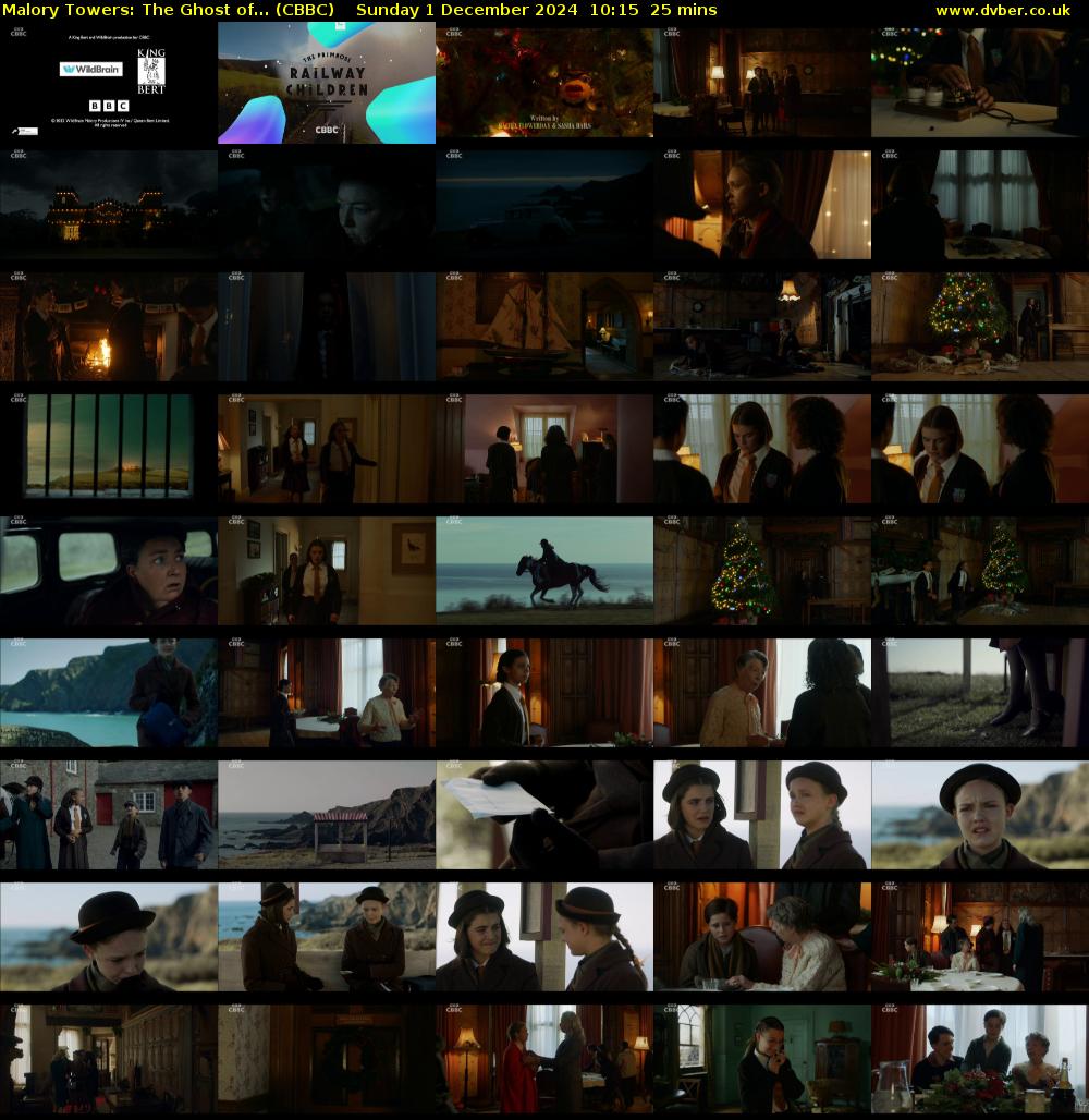 Malory Towers: The Ghost of... (CBBC) Sunday 1 December 2024 10:15 - 10:40