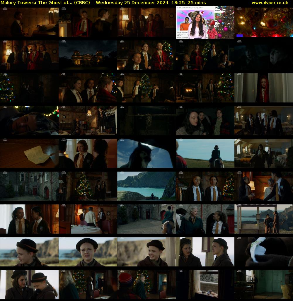 Malory Towers: The Ghost of... (CBBC) Wednesday 25 December 2024 18:25 - 18:50