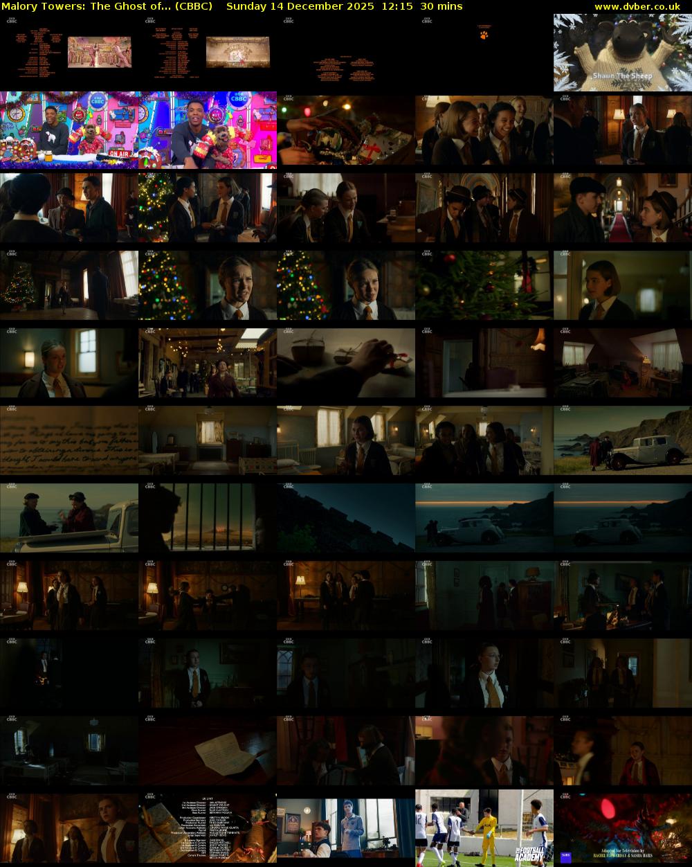 Malory Towers: The Ghost of... (CBBC) Sunday 14 December 2025 12:15 - 12:45