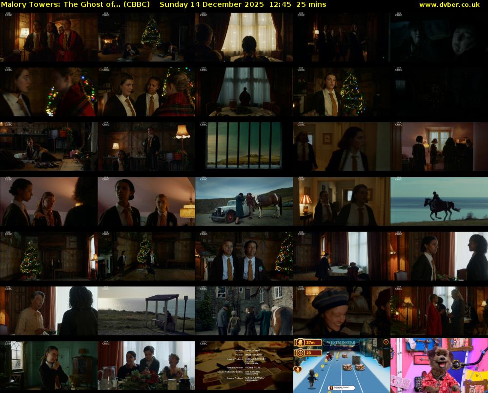 Malory Towers: The Ghost of... (CBBC) Sunday 14 December 2025 12:45 - 13:10