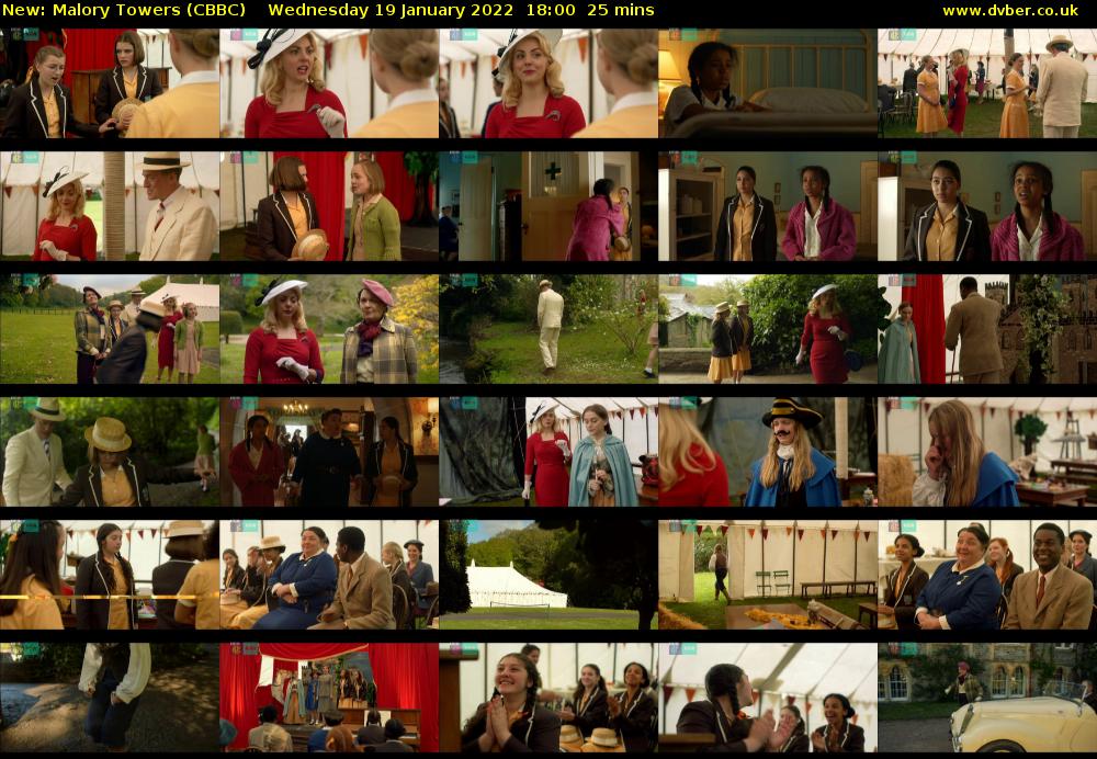 Malory Towers (CBBC) Wednesday 19 January 2022 18:00 - 18:25