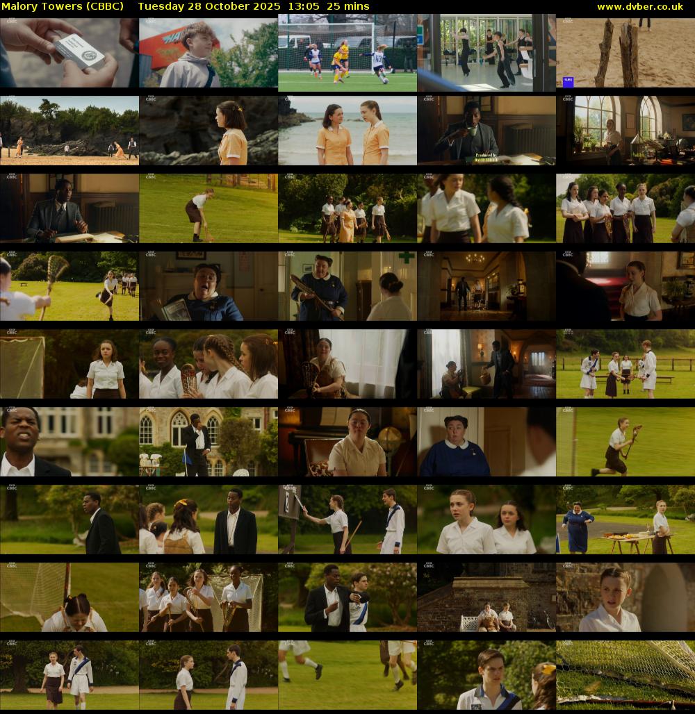 Malory Towers (CBBC) Tuesday 28 October 2025 13:05 - 13:30