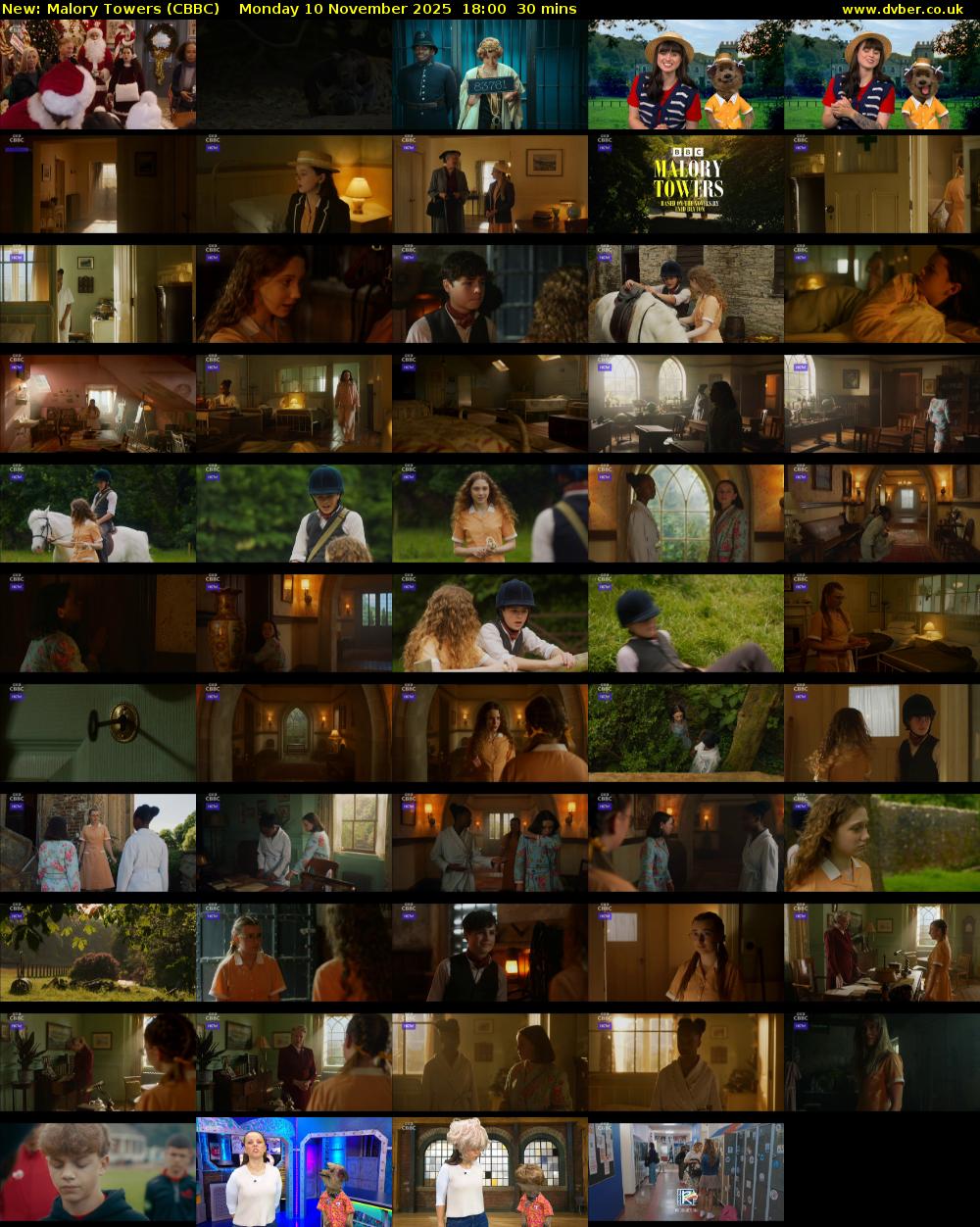 Malory Towers (CBBC) Monday 10 November 2025 18:00 - 18:30