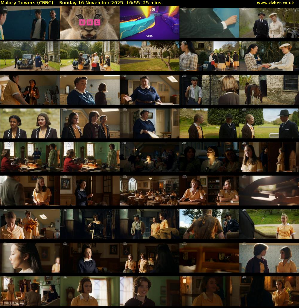 Malory Towers (CBBC) Sunday 16 November 2025 16:55 - 17:20
