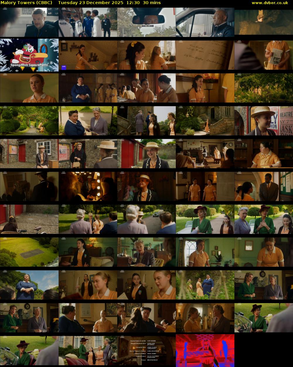 Malory Towers (CBBC) Tuesday 23 December 2025 12:30 - 13:00