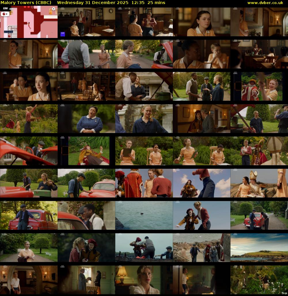 Malory Towers (CBBC) Wednesday 31 December 2025 12:35 - 13:00