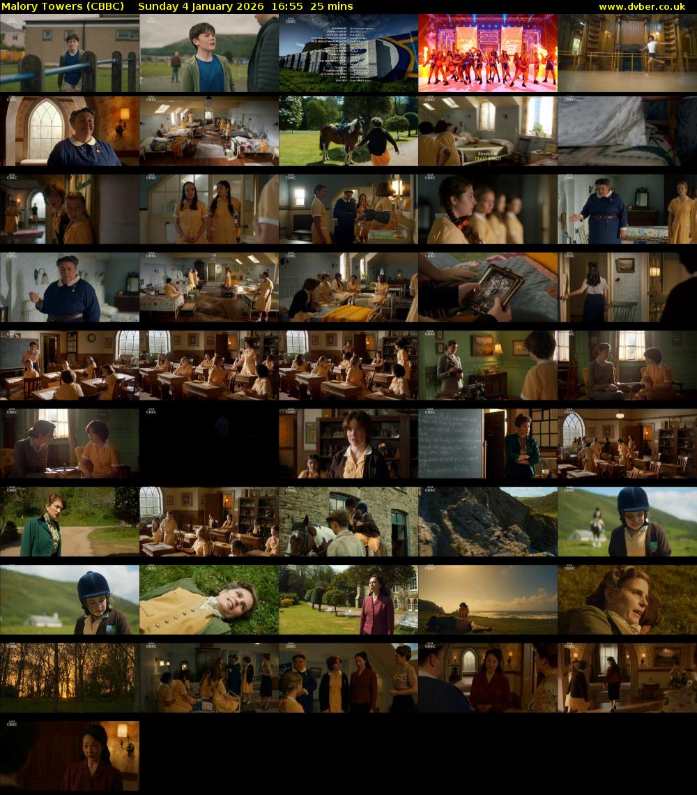 Malory Towers (CBBC) Sunday 4 January 2026 16:55 - 17:20