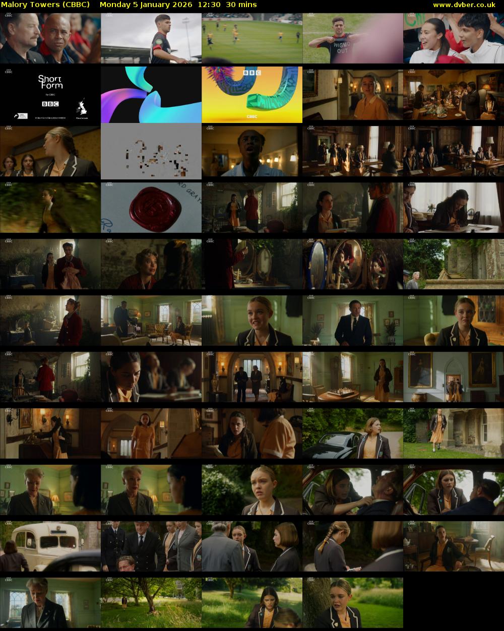 Malory Towers (CBBC) Monday 5 January 2026 12:30 - 13:00