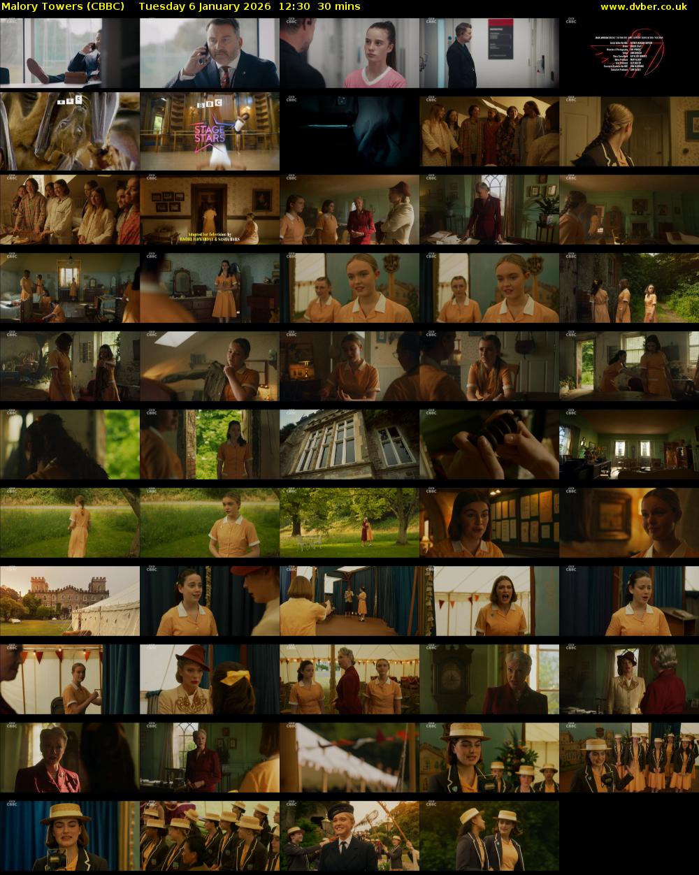 Malory Towers (CBBC) Tuesday 6 January 2026 12:30 - 13:00