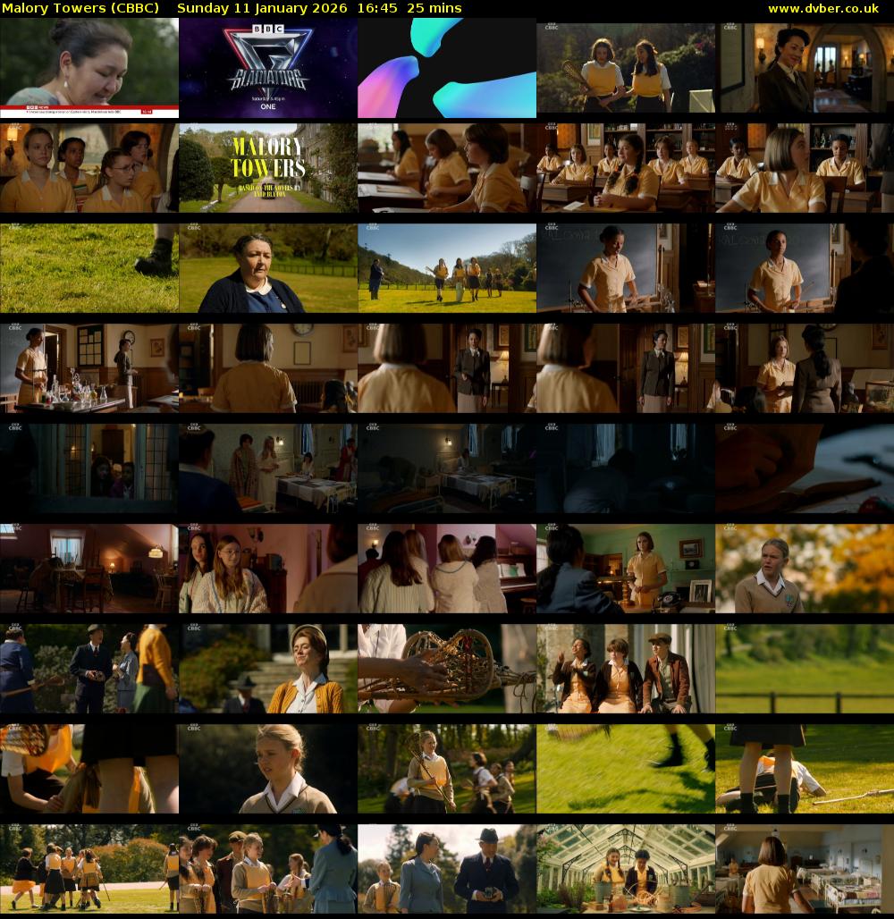 Malory Towers (CBBC) Sunday 11 January 2026 16:45 - 17:10