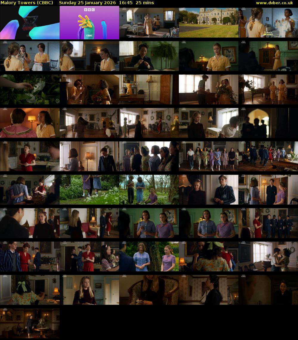 Malory Towers (CBBC) Sunday 25 January 2026 16:45 - 17:10