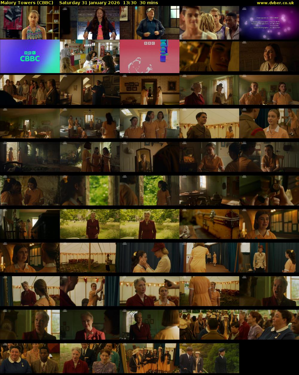 Malory Towers (CBBC) Saturday 31 January 2026 13:30 - 14:00