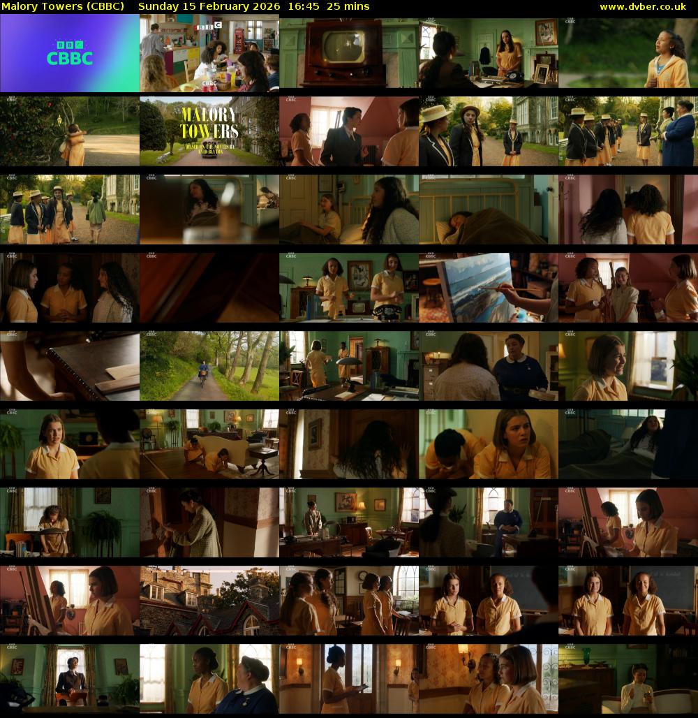 Malory Towers (CBBC) Sunday 15 February 2026 16:45 - 17:10