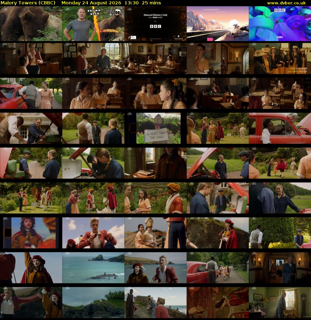 Malory Towers (CBBC) Monday 24 August 2026 13:30 - 13:55