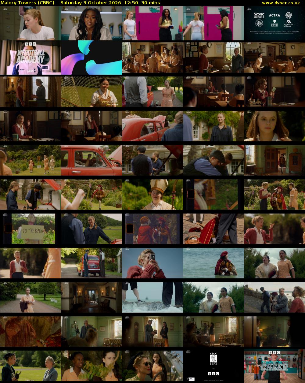 Malory Towers (CBBC) Saturday 3 October 2026 12:50 - 13:20