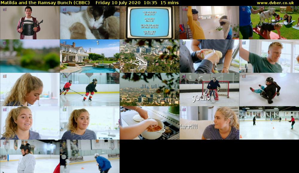 Matilda and the Ramsay Bunch (CBBC) Friday 10 July 2020 10:35 - 10:50