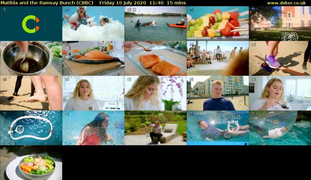 Matilda and the Ramsay Bunch (CBBC) Friday 10 July 2020 11:40 - 11:55