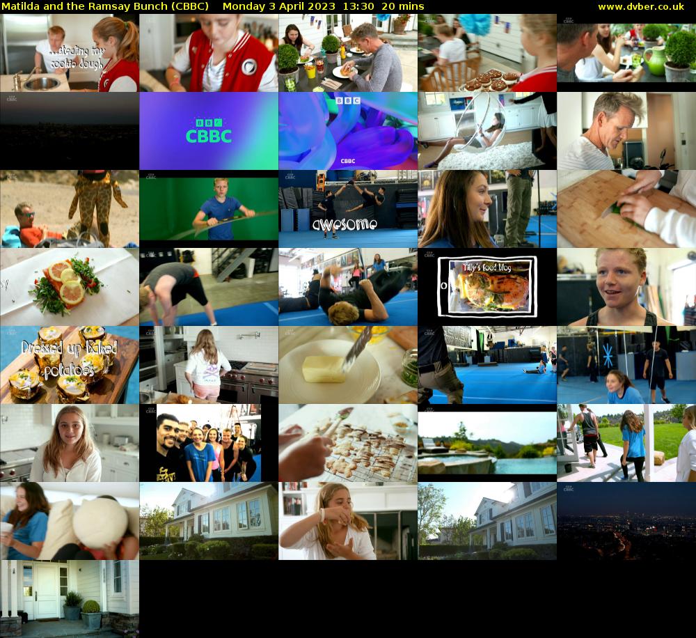Matilda and the Ramsay Bunch (CBBC) Monday 3 April 2023 13:30 - 13:50