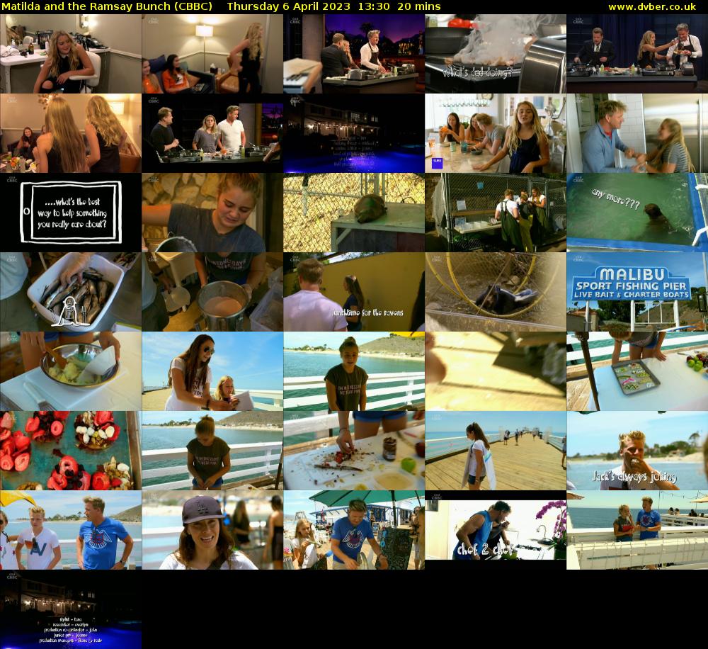 Matilda and the Ramsay Bunch (CBBC) Thursday 6 April 2023 13:30 - 13:50