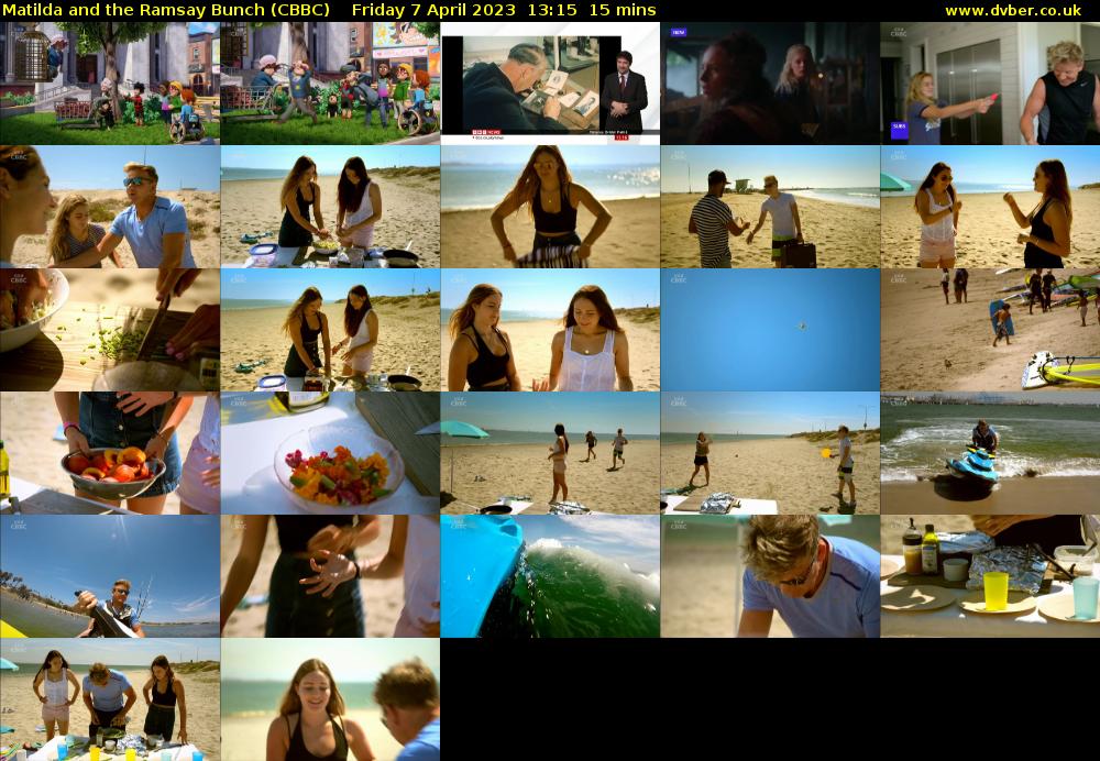 Matilda and the Ramsay Bunch (CBBC) Friday 7 April 2023 13:15 - 13:30