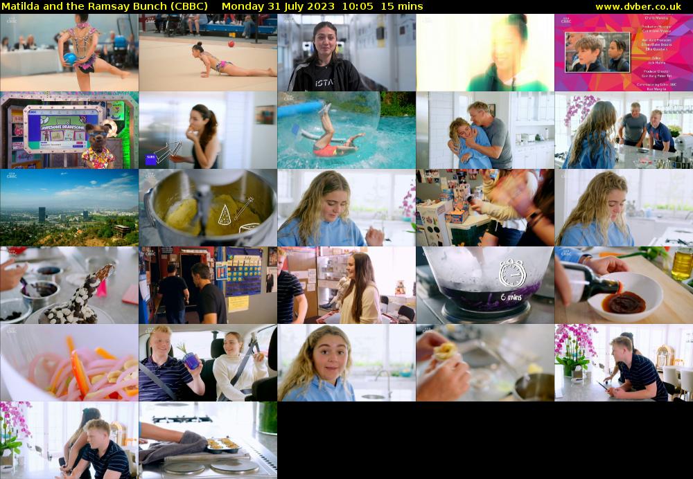 Matilda and the Ramsay Bunch (CBBC) Monday 31 July 2023 10:05 - 10:20