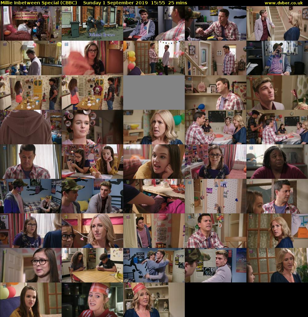 Millie Inbetween Special (CBBC) Sunday 1 September 2019 15:55 - 16:20