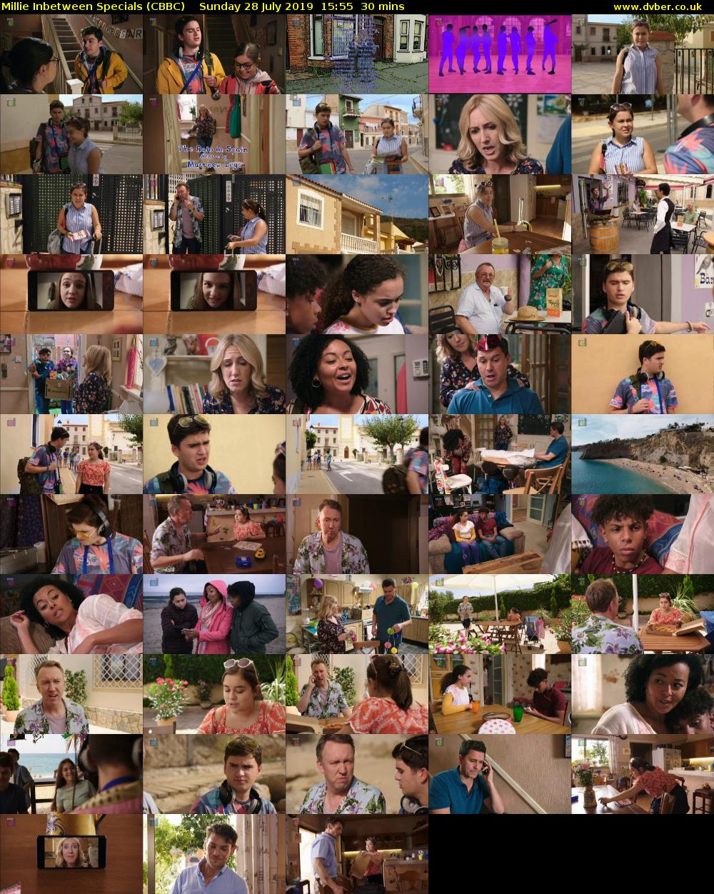 Millie Inbetween Specials (CBBC) Sunday 28 July 2019 15:55 - 16:25