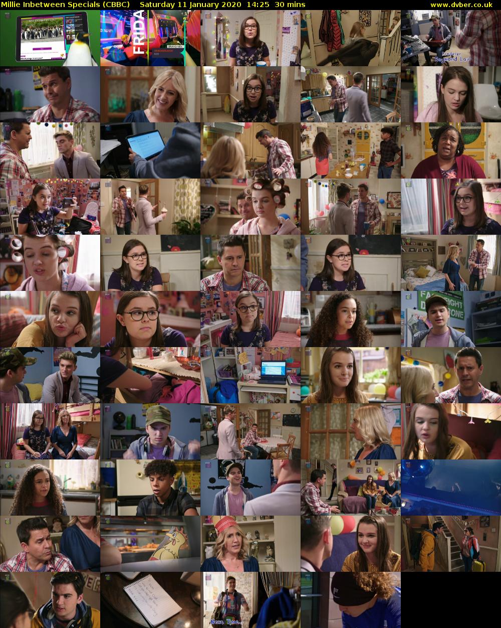 Millie Inbetween Specials (CBBC) Saturday 11 January 2020 14:25 - 14:55
