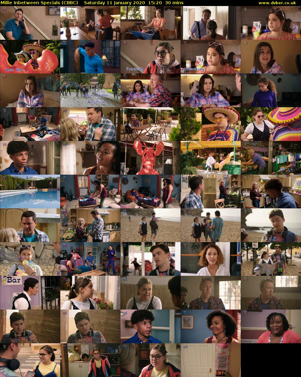 Millie Inbetween Specials (CBBC) Saturday 11 January 2020 15:20 - 15:50