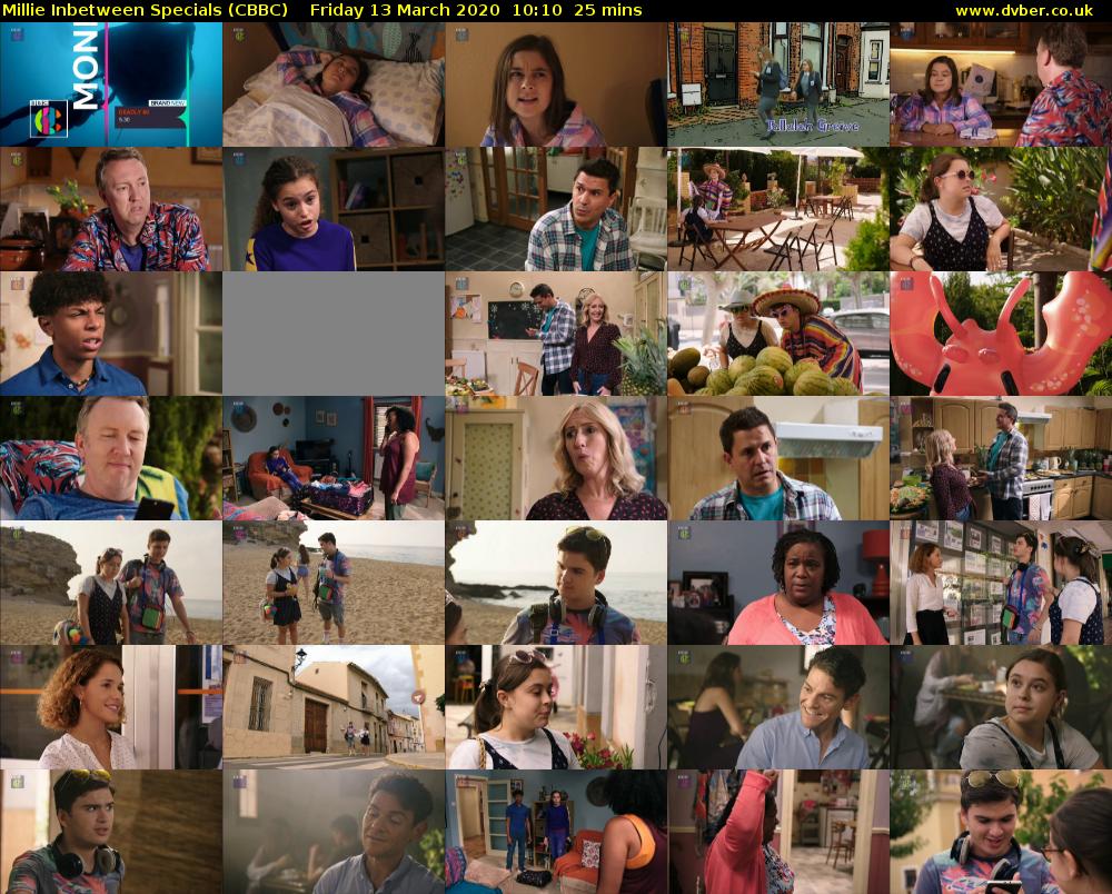 Millie Inbetween Specials (CBBC) Friday 13 March 2020 10:10 - 10:35