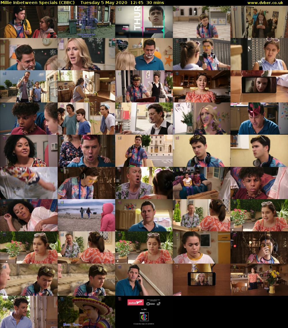 Millie Inbetween Specials (CBBC) Tuesday 5 May 2020 12:45 - 13:15