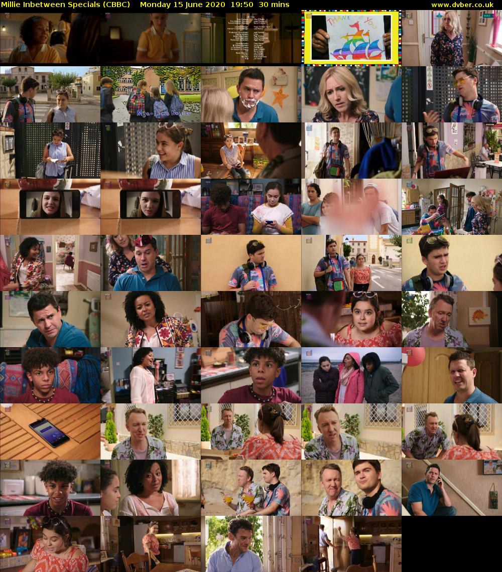 Millie Inbetween Specials (CBBC) Monday 15 June 2020 19:50 - 20:20