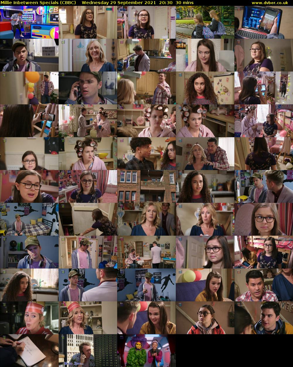 Millie Inbetween Specials (CBBC) Wednesday 29 September 2021 20:30 - 21:00