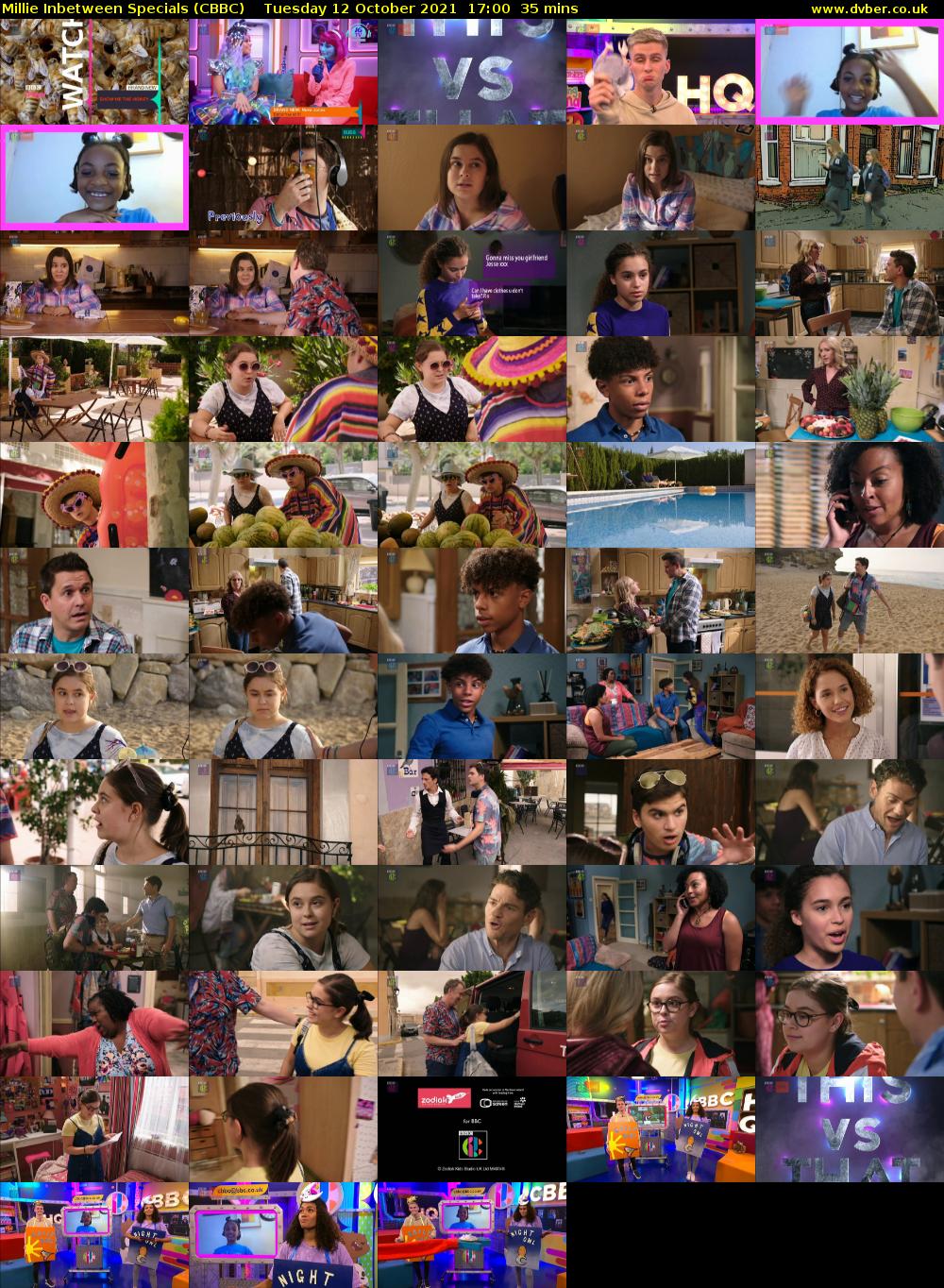 Millie Inbetween Specials (CBBC) Tuesday 12 October 2021 17:00 - 17:35