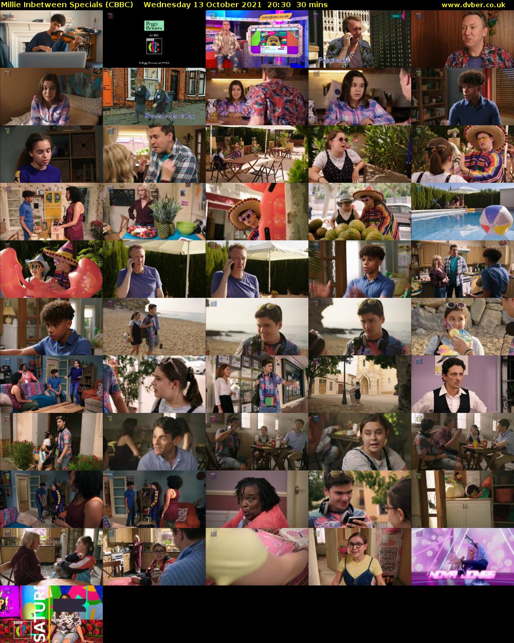 Millie Inbetween Specials (CBBC) Wednesday 13 October 2021 20:30 - 21:00