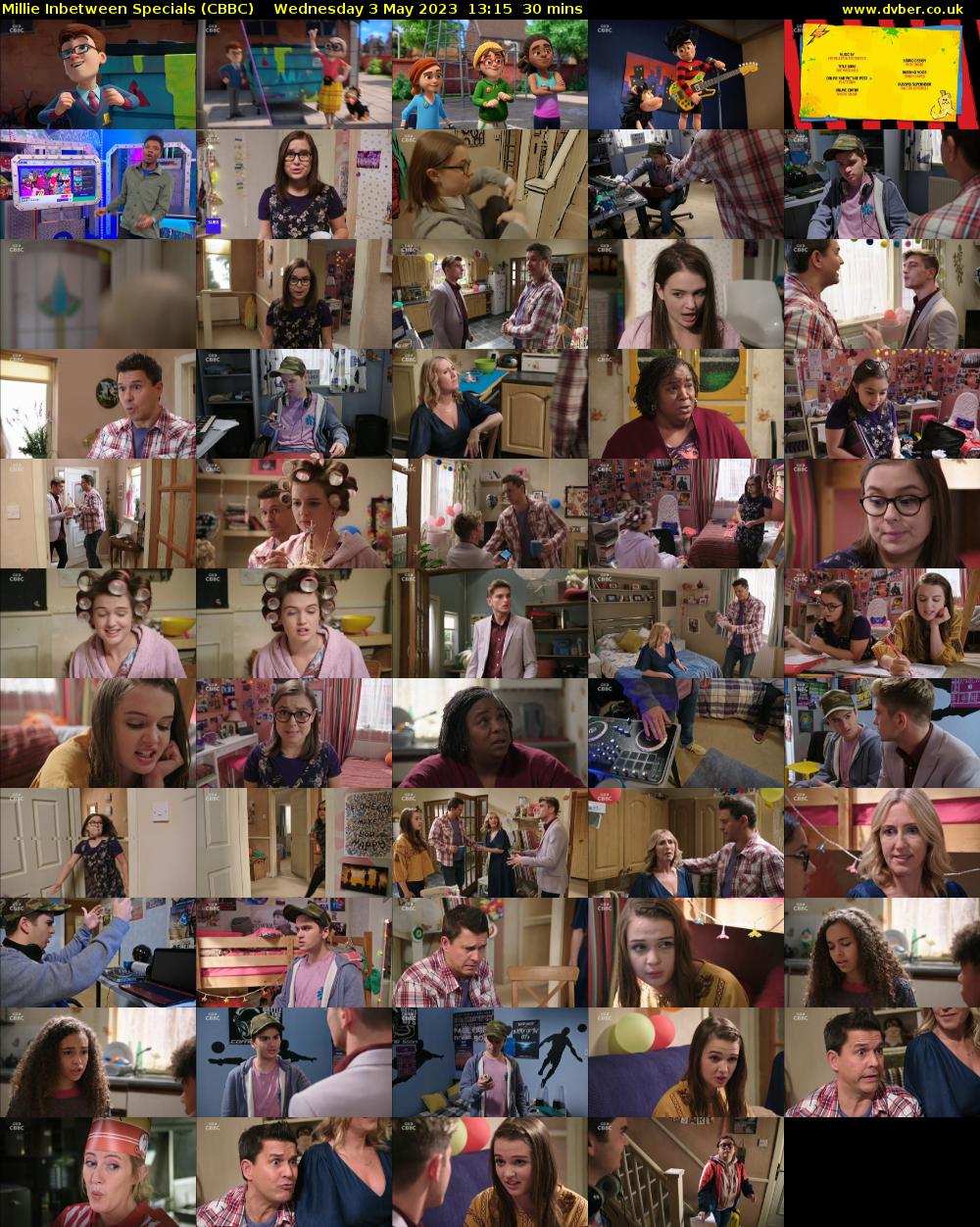 Millie Inbetween Specials (CBBC) Wednesday 3 May 2023 13:15 - 13:45