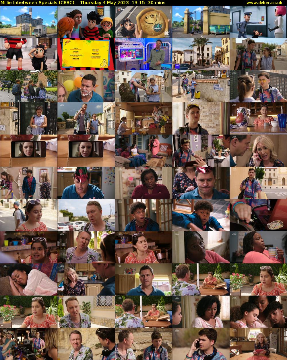 Millie Inbetween Specials (CBBC) Thursday 4 May 2023 13:15 - 13:45