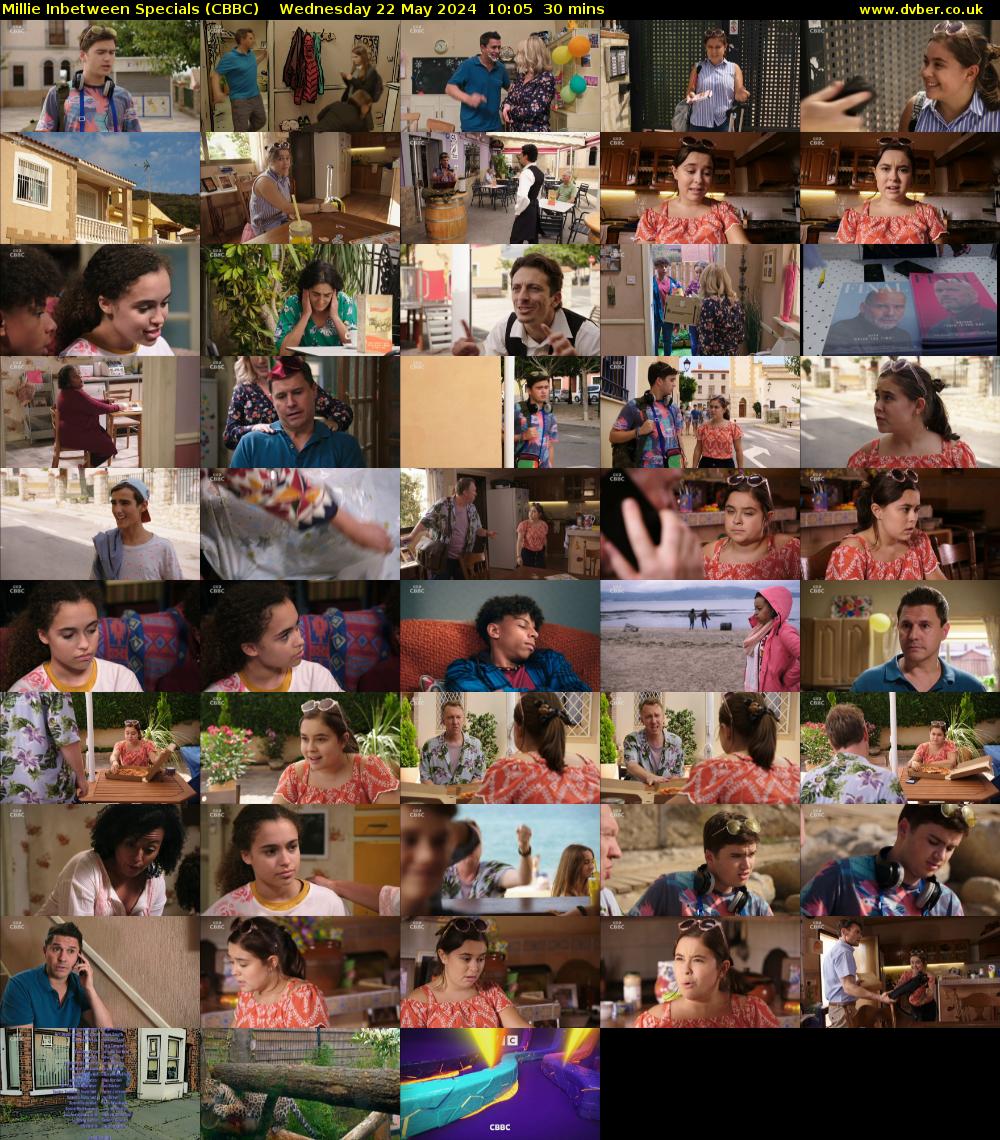 Millie Inbetween Specials (CBBC) Wednesday 22 May 2024 10:05 - 10:35