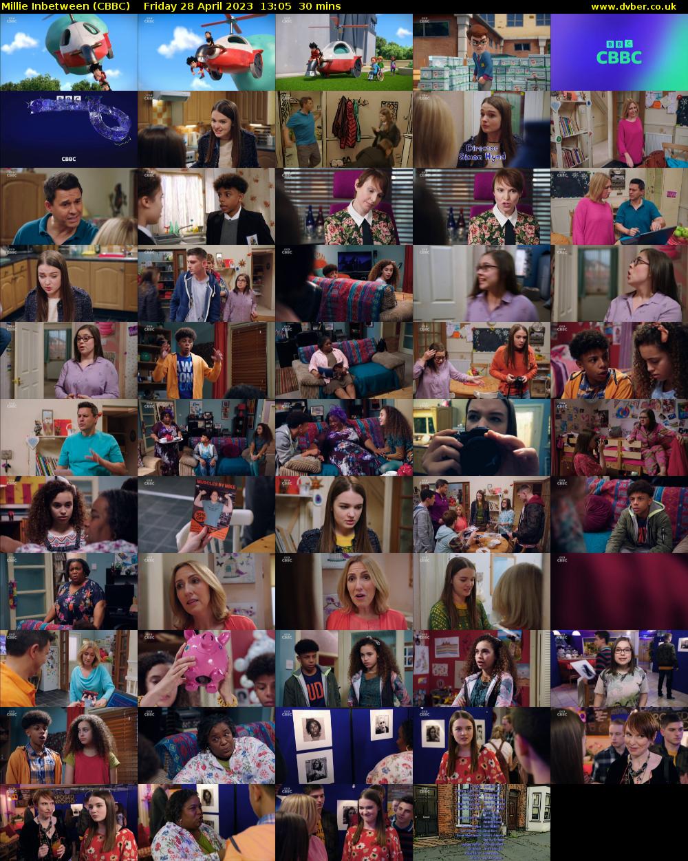 Millie Inbetween (CBBC) Friday 28 April 2023 13:05 - 13:35