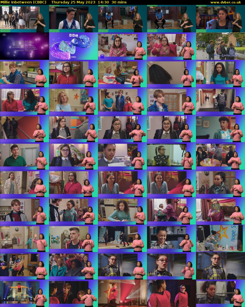 Millie Inbetween (CBBC) Thursday 25 May 2023 14:30 - 15:00