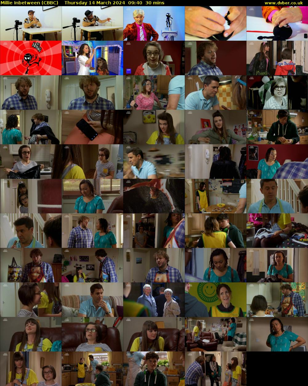Millie Inbetween (CBBC) Thursday 14 March 2024 09:40 - 10:10