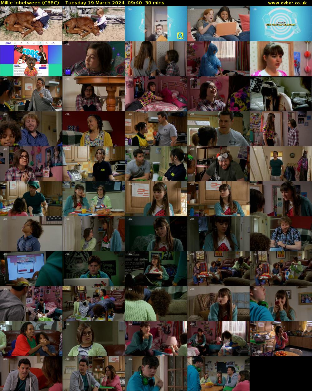 Millie Inbetween (CBBC) Tuesday 19 March 2024 09:40 - 10:10